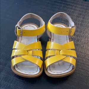 Salt Water Sandals by Hoy - Bright Yellow Kids Sandals